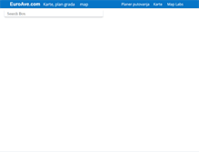 Tablet Screenshot of maps.euroave.com